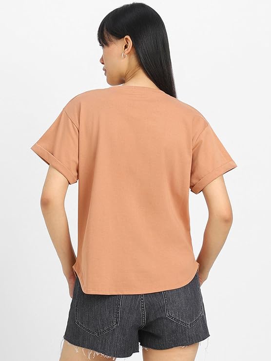 JovialBloom® 100% Cotton Oversized Loose Baggy Round Neck Drop Shoulder Half Sleeve T-Shirt Set of 2